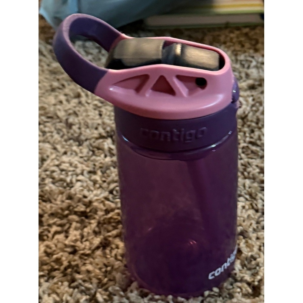 Contigo Kids Purple Autospout Water Bottle 14oz